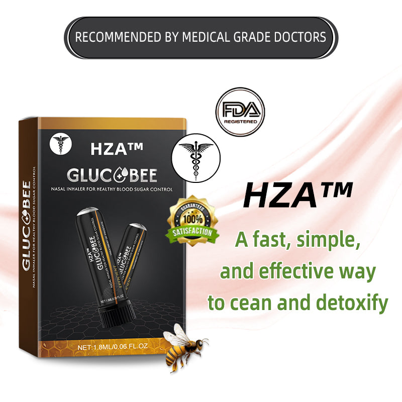 🔰Official Store: HZA™ GlucoBee Nasal Inhaler👨⚕️USA Diabetes Association (ADA)Approved (Lowers blood sugar and supports diabetes management)