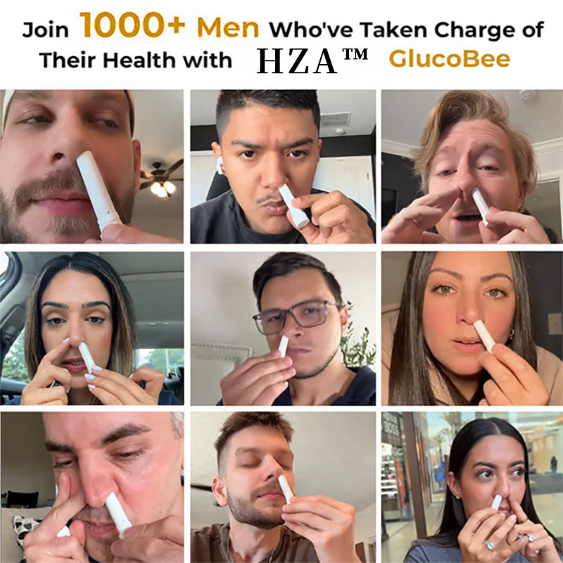 🔰Official Store: HZA™ GlucoBee Nasal Inhaler👨⚕️USA Diabetes Association (ADA)Approved (Lowers blood sugar and supports diabetes management)