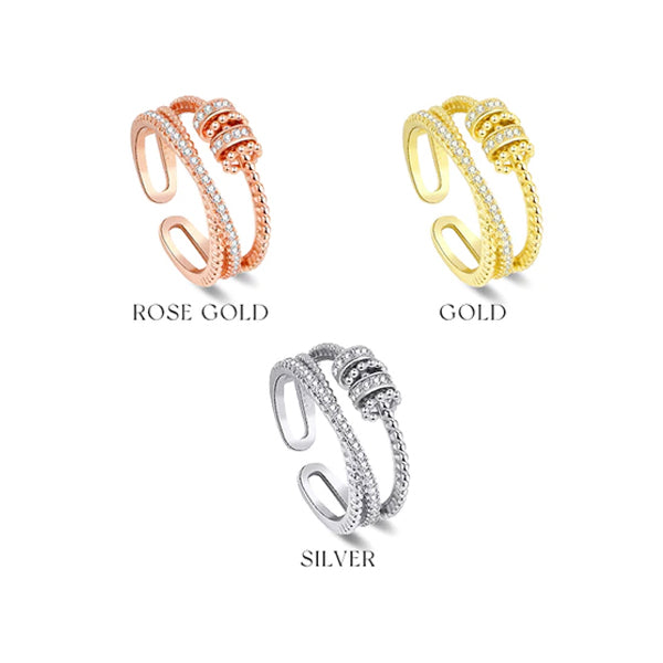LOVILDS Threanic Triple-Spin Ring(Limited time discount 🔥 last day)