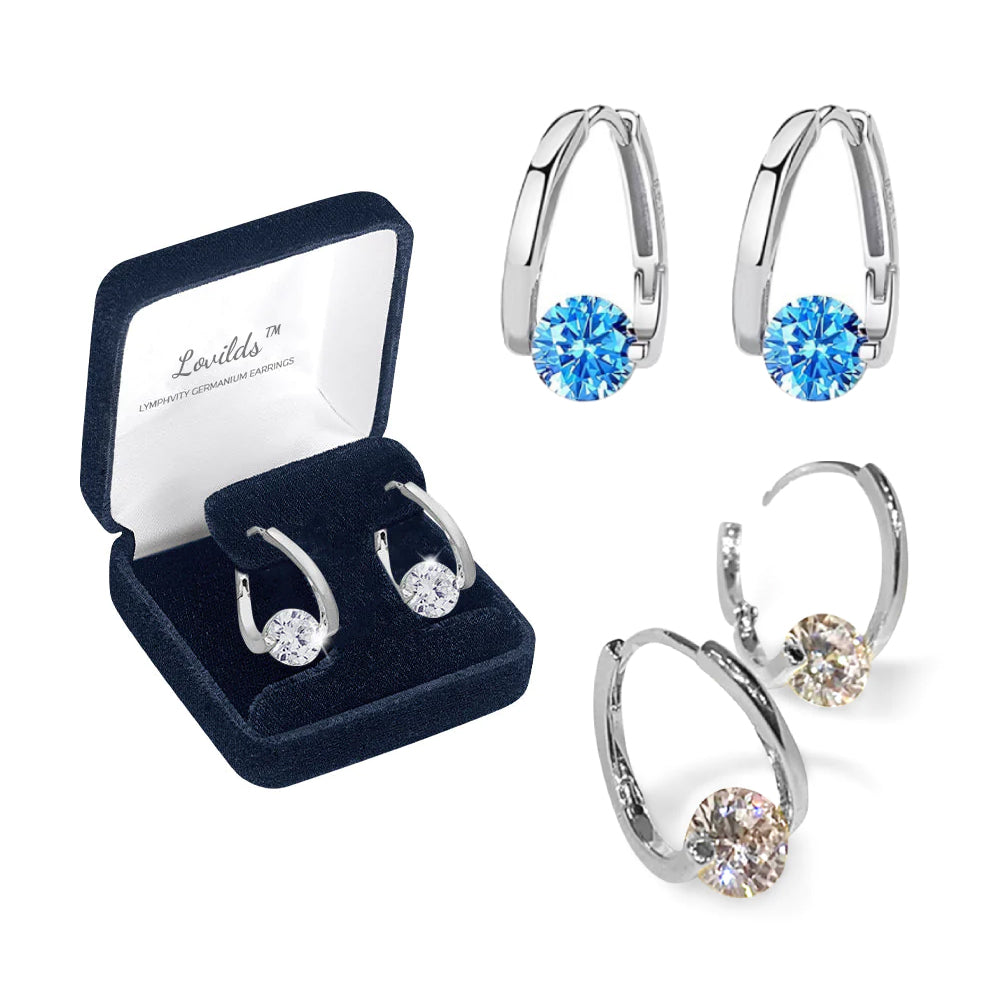 (🔥LAST DAY SALE-80% OFF) Lymphvitic MagneTherapy Germanium Earrings