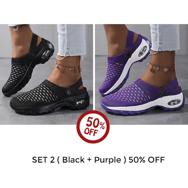 ⭐Last Day Sale 50% OFF⭐Orthopedic Clogs With Air Cushion Support to Reduce Back and Knee Pressure