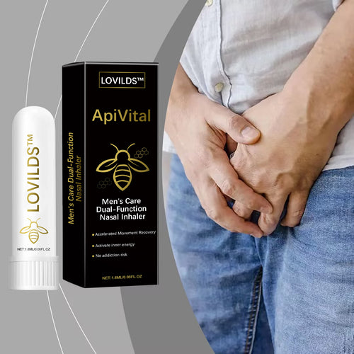 Last Day Discount: 87% OFF š LOVILDS⢠ApiVital Men's Care Dual-Function Nasal Inhalerš