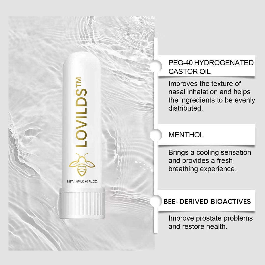Last Day Discount: 87% OFF š LOVILDS⢠ApiVital Men's Care Dual-Function Nasal Inhalerš