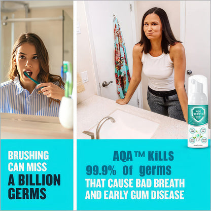 (🔥LAST DAY SALE-80% OFF)AQA™ NEW TEETH Mouthwash - Solve all Oral Problems