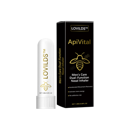 Last Day Discount: 87% OFF 🎇 LOVILDS™  ApiVital Men's Care Dual-Function Nasal Inhaler🌟