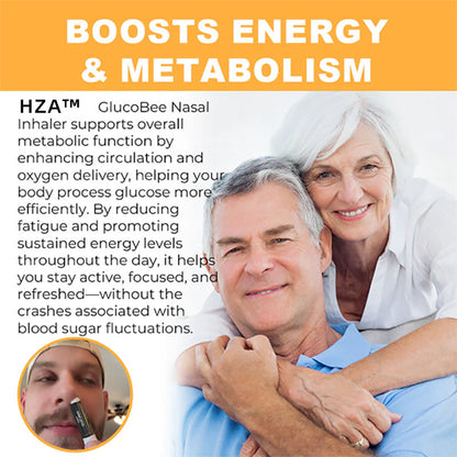 🔰Official Store: HZA™ GlucoBee Nasal Inhaler👨‍⚕️USA Diabetes Association (ADA）Approved (Lowers blood sugar and supports diabetes management)