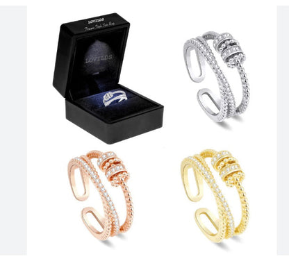 LOVILDS Threanic Triple-Spin Ring（Limited time discount 🔥 last day）